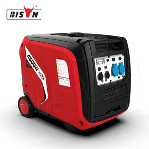 Bison Máy Phát Điện Biến Tần Nhà Máy 4000W 220V Máy Phát Điện Biến Tần Di Động