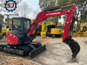 Mini-excavatrice d'occasion 95% neuve Yanmar Vio55 5500KG avec CE EPA, prix avantageux, petite pelle originale fabriquée au Japon - Product Image 3