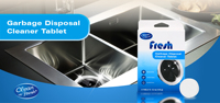 Usine en gros frais agrumes nettoyage en profondeur élimination des ordures nettoyant désodorisant désodorisant vidange nettoyant tablette