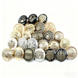 Yeni Stil Yüksek Kaliteli Modern 17mm Aksesuarlar Perçinler Özel Logo Kot Çinko Alaşım Kaplama Kot Düğmesi - Product Image 1