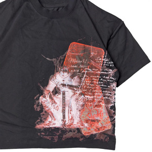 Camiseta Blanca de Algodón al por Mayor para Hombre, Ropa Urbana, Impresión Gráfica Personalizada, <span class=keywords><strong>Manga</strong></span> Corta, Fabricante de Ropa - Product Image 4