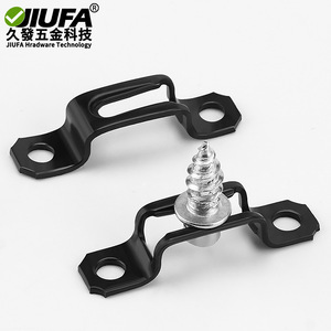 ตัวเชื่อมต่อเฟอร์นิเจอร์ Jiufa ผลิตจากเหล็กกล้าคาร์บอน สำหรับตู้แบบซ่อน - Product Image 1