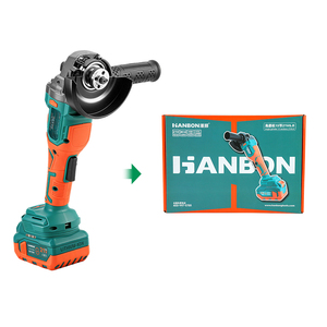 High-power Long-lasting Hanbon Cordless Brushless Angle 100mm 125mm by 21V High-Capacity Lithium Battery Packs 140520 High-Power - Product Image 6