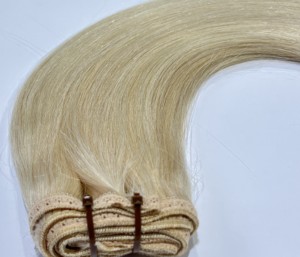 613蕾丝正面天然人发假发100% 人头马机双纬发延伸缅甸生发束供应商 - Product Image 6