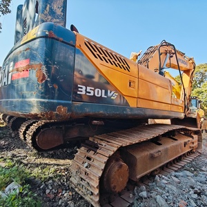 Korea Original <b>Paint</b> Construction Machinery Used Crawler Tractor Second <b>Hand</b> HYUNDAI 350LVS for Sale - Product Image 2
