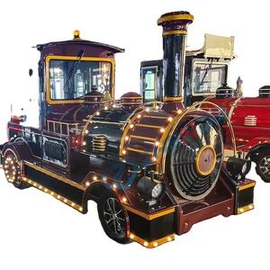 Tren Eléctrico Sin Rieles para Niños y Adultos, Ideal para Parques de Diversiones, Carnavales y Centros Comerciales, en Venta - Product Image 1