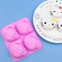 Moule à gâteau en silicone, moule à muffins rond en silicone, moule à chocolat, moule à fondant, résistant à la chaleur, pour décoration DIY