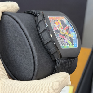 Montre Homme de Luxe Super Mouvement Mécanique en Fibre de Carbone Ultra-légère avec Cadran Haut de Gamme et Bracelet en Tissu - Product Image 2