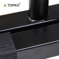 TOPKO Commercial Gym Dip Push-Up Stand Barres parallèles en acier pour la callisthénie et la musculation