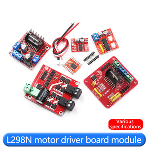 Accessoires de Robot intelligent <span class=keywords><strong>L298N</strong></span> de haute qualité-Module de carte de pilote de moteur pas à pas à double pont H - Product Image 2