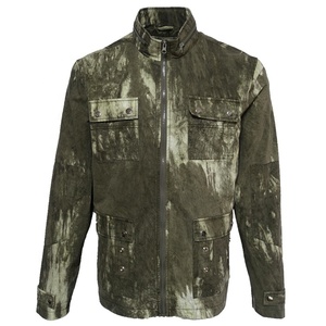 <b>Men's</b> Heavy-Duty Canvas Work <b>Jacket</b> Custom Logo Lined Casual Workwear for Winter Plus Size Cotton <b>Filled</b> - Product Image 1