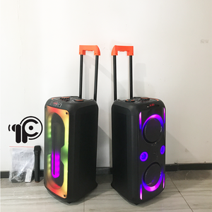 L8807-2 Customize Product BT Party Speaker Dual 8inch Horn Big <strong>Subwoofer</strong> Speaker With <strong>Remote</strong> <strong>Control</strong> - Product Image 4