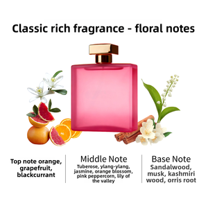 <span class=keywords><strong>น้ำหอม</strong></span>กลิ่นดอกไม้คุณภาพสูง 024 สำหรับสุภาพสตรี ขนาด 50 มล. กลิ่นหอมติดทนนาน ใช้ได้ทุกวัน ดีไซน์หรูหราทันสมัย - Product Image 3