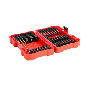 طقم مفكات صناعي من تولجوي، 38 قطعة من الفولاذ S2، متعدد الأغراض، رؤوس سداسية ومثلثة، مع حافظة صلبة - Product Image 2