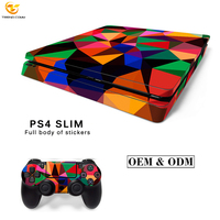 Autocollants personnalisés pour manette de jeu, accessoires pour PS4 Slim, autocollant de protection