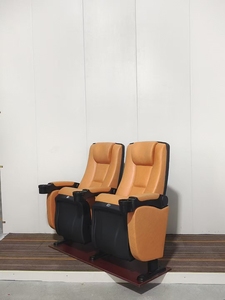 Chaise <span class=keywords><strong>de</strong></span> <span class=keywords><strong>théâtre</strong></span> pliable commerciale - Revêtement en tissu, pieds en acier, design moderne, écologique, durable pour <span class=keywords><strong>les</strong></span> écoles, <span class=keywords><strong>les</strong></span> églises, <span class=keywords><strong>les</strong></span> hôtels - Product Image 5