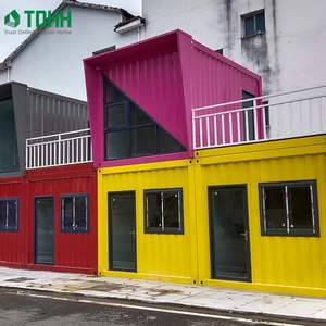 Contenedor Prefabricado Creativo, Calle Comercial, Casa de Huéspedes, Construcción Rápida, Pequeñ<span class=keywords><strong>a</strong></span> Cafeterí<span class=keywords><strong>a</strong></span> con Interior Terminado - Product Image 3