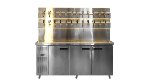 Personalizado comercial <span class=keywords><strong>de</strong></span> acero inoxidable vino cerveza grifo Marco <span class=keywords><strong>de</strong></span> pared <span class=keywords><strong>bebidas</strong></span> al por mayor distribuidor - Product Image 2