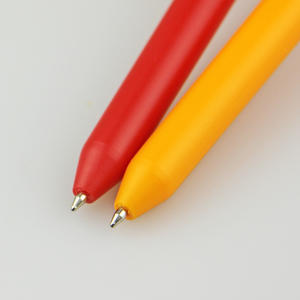 Hochwertiges Werbe papier Gel Pen Set Kunststoff Schwarz 0,5mm Bullet Tip Benutzer definiertes Logo Gel Pen - Product Image 5