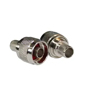 N-type RF Coaxial Connector Manufacturer Supplies N-C-J7 Connect To LMR-400/50-7 And RG8/U Lines