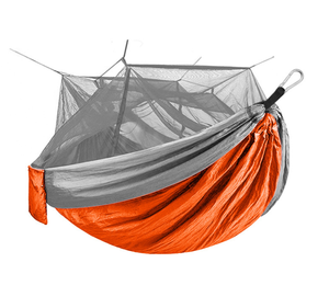 Hamac Portable pour 1 ou 2 personnes, avec <span class=keywords><strong>moustiquaire</strong></span>, facile à transporter, pour Camping voyage randonnée - Product Image 1