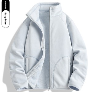 Fabricantes <span class=keywords><strong>de</strong></span> ropa Abrigo nuevo <span class=keywords><strong>de</strong></span> invierno personalizado Cárdigan informal grueso <span class=keywords><strong>de</strong></span> terciopelo para <span class=keywords><strong>mujer</strong></span> Top <span class=keywords><strong>de</strong></span> manga larga cálido <span class=keywords><strong>de</strong></span> Color sólido - Product Image 4