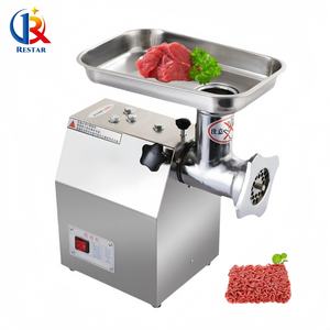 Nouvelle Hachoir Électrique en Acier Inoxydable 120kg/h 800W pour <span class=keywords><strong>Viande</strong></span> Congelée, Machine à Hacher/Couper les Légumes et les <span class=keywords><strong>Champignons</strong></span> - Product Image 1