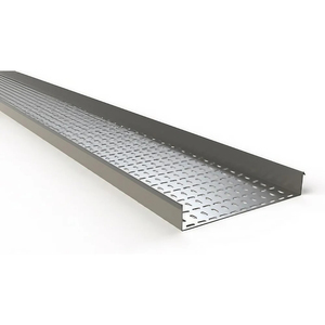 Canaux de câblage perforés en acier robuste avec revêtement galvanisé et conception ventilée pour une gestion efficace des câbles - Usage industriel - Product Image 1