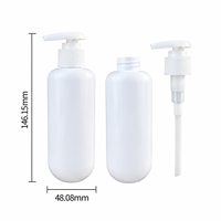 Botol Lotion Silinder Plastik PET Kosong Grosir dengan Pompa OEM ODM Sprayer Sablon untuk Krim Wajah Lotion Krim