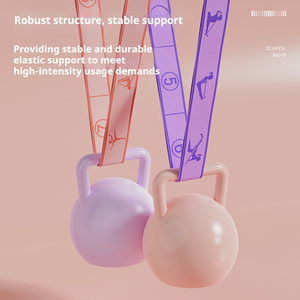 Kadın özel elastik bantlar germe esnek kemer Yoga kayışı dans ve spor salonu döngüye direnç bandı için Fitness egzersiz bandı - Product Image 5