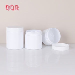 Envase Cosmético de PET Blanco, Contenedor de Crema de Plástico con Tapa Redonda para Loción, Crema Facial, Cuidado de la Piel - Product Image 3
