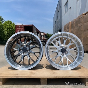 VEROS Nouvelle conception de jantes de voiture en aluminium 18 pouces 5X108 Argent ML Deep Lip pour <span class=keywords><strong>V90</strong></span> V60 S90 S60 CX40 CX60 CX90 S40 - Product Image 2