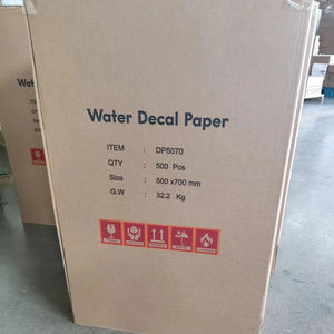 สติ๊กเกอร์น้ำแบบถ่ายโอนลายขาว Aoyu สำหรับรถโมเดลและเครื่องบิน-การถ่ายโอนที่รวดเร็ว 500 แผ่น/แพ็ค พิมพ์ดิจิทัล/สกรีน - Product Image 1