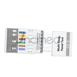 Détecteur de 1 à 12 drogues, <span class=keywords><strong>test</strong></span> urinaire de drogue à 12 panneaux précis en laboratoire, carte de <span class=keywords><strong>test</strong></span> à immersion certifiée CE, manuel - Product Image 4