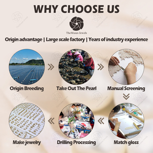 Collana alla Moda Stile Oceano e Spiaggia con Ciondolo a Conchiglia e Tartaruga Marina in Acciaio Inossidabile Anti-Appannamento e Perle Naturali Muses Jewels - Product Image 5