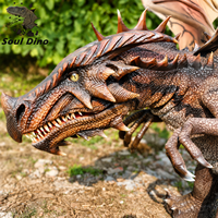 Fournisseur de modèles de dinosaures électriques mécaniques pour adultes, pour parcs d'aventure intérieurs/extérieurs, musées, centres commerciaux, personnalisables