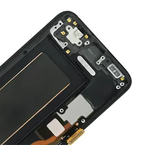 삼성 갤럭시 s8 s8 오리지널 터치 스크린 용 휴대폰 LCD 디스플레이
