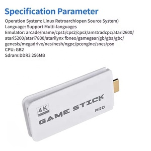 Hot bán Chất lượng cao 4K HD TV Trò chơi giao diện điều khiển TV trò chơi máy nghe nhạc TV spielekonsole hộp trò chơi <span class=keywords><strong>video</strong></span> - Product Image 5