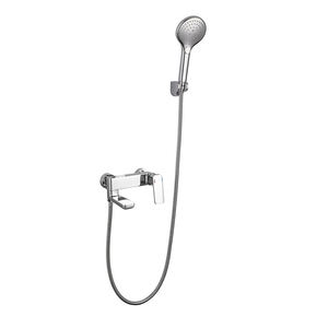 High Pressure <b>Shower</b> Head Bathroom Rain <b>Shower</b> Head Waterfall <b>Shower</b> Head <b>Shower</b> Set 2 Way <b>Shower</b> Faucet with Sliding bar - Product Image 2
