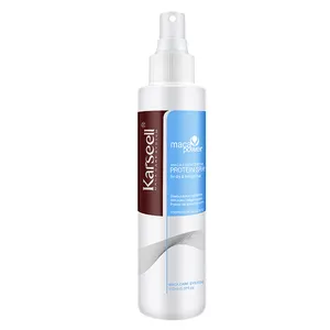 Karseell peruca hidratante de óleo de argan, peruca brilhante de reparação, protetor de calor para hidratação capilar