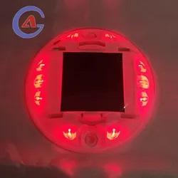 Дорожные маркеры кошачий глаз IP68, солнечные светодиодные дорожные шпильки, мигающие на солнечной батарее - Product Image 4