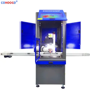 high quality 20W 60W Camera CCD Visual Positioning Automatic Focus Visual System Fiber Laser marking Adding XYZ axes