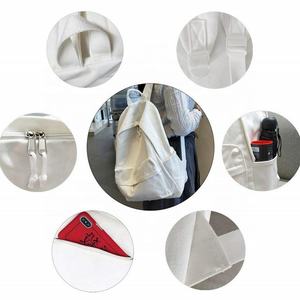 กระเป๋าเป้ผ้าแคนวาสขายส่งจากโรงงาน ขนาดใหญ่ ใส่ของได้เยอะ ใช้ได้ทุกวัน มีช่องซิปด้านหน้า - Product Image 4