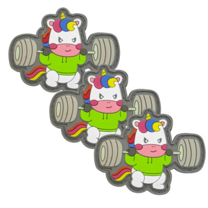 Dedicated Assembler Custom Shaped 2D Soft Rubber PVC 3D Sewn on Flower Apparel Tag Patch - Product Image 4