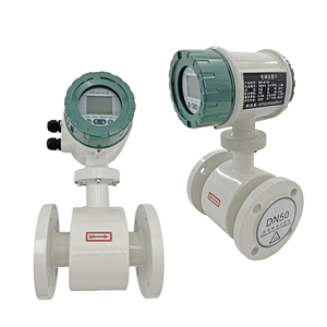 عداد تدفق كهرومغناطيسي رقمي من الفولاذ المقاوم للصدأ RS485 للتحكم في السوائل الصناعية، عداد تدفق مياه مغناطيسي 4-20 مللي أمبير IP65 OEM - Product Image 4