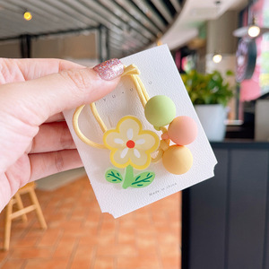 Thời Trang Trẻ Em Tóc Phụ Kiện Mới Bán Buôn 1 PC Dễ Thương Phim Hoạt Hình Trẻ Em Tóc Scrunchies Cô Gái Phổ Biến Đàn Hồi Tóc Sợi Dây Thừng - Product Image 2