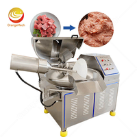 Hachoir automatique sous vide en acier inoxydable pour viande et saucisses, avec grand bol de découpe