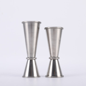 <span class=keywords><strong>Verre</strong></span> à vin à double tête en métal barman doseur épaissi en acier inoxydable vin spécial once <span class=keywords><strong>verre</strong></span> barman outil - Product Image 2