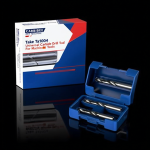 Foret universel en carbure Ttake Ta1004 5Xd avec revêtement Nano TiAlN pour machines-outils - Product Image 3