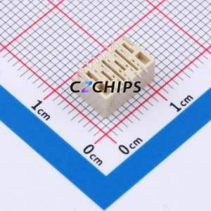 GHD-10AB Wire-to-Board Pin Header SMD,P=1.25mm Connector 2x5P 1.25mm Vertical Mount 10P - Product Image 2
